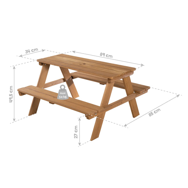 Tavolo Picnic Con Panche