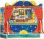 Teatro Burattini Cm. 28X20X25 Legno - 5 Scenari Interscambiabili