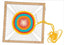 TELAIO PER MANDALA MM. 230X230X30 CON AGO
