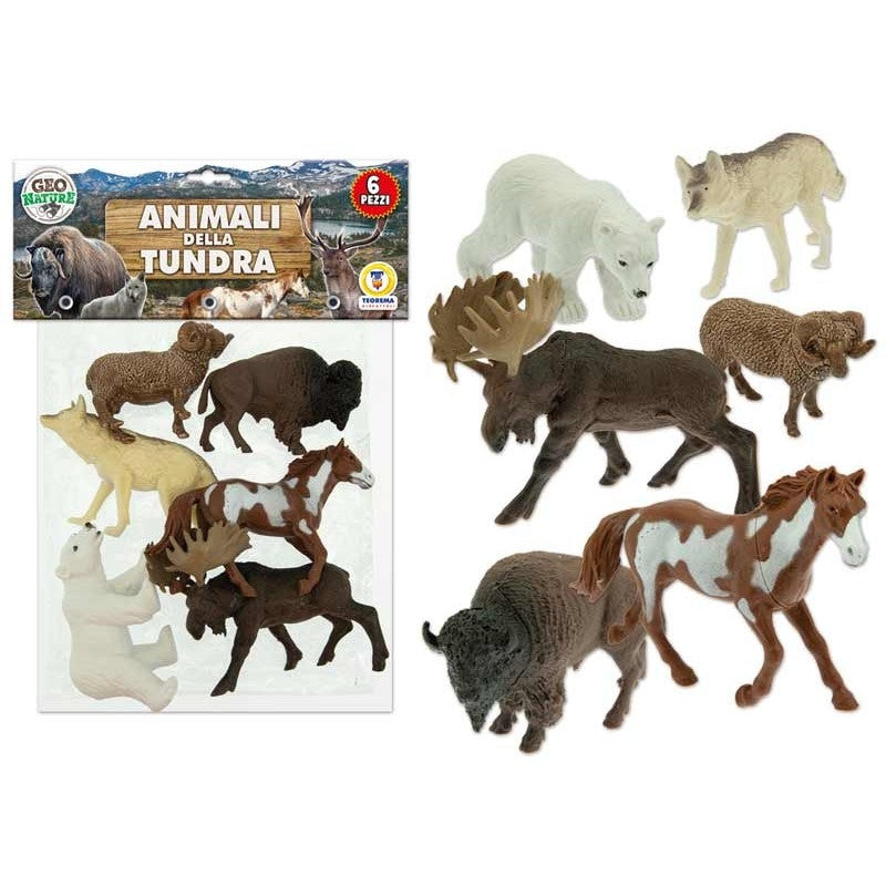 Animali Della Tundra - Busta 6 Pezzi Immagine principale del prodotto