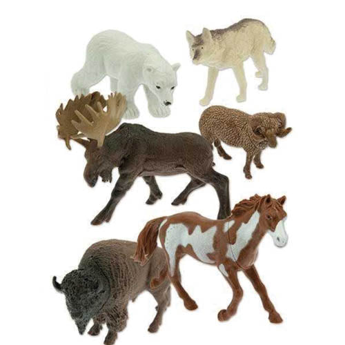 Animali Della Tundra - Busta 6 Pezzi