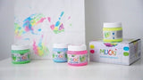 MUCKI - COLORI A DITA 150 ML - SET 4     SQUEAKY