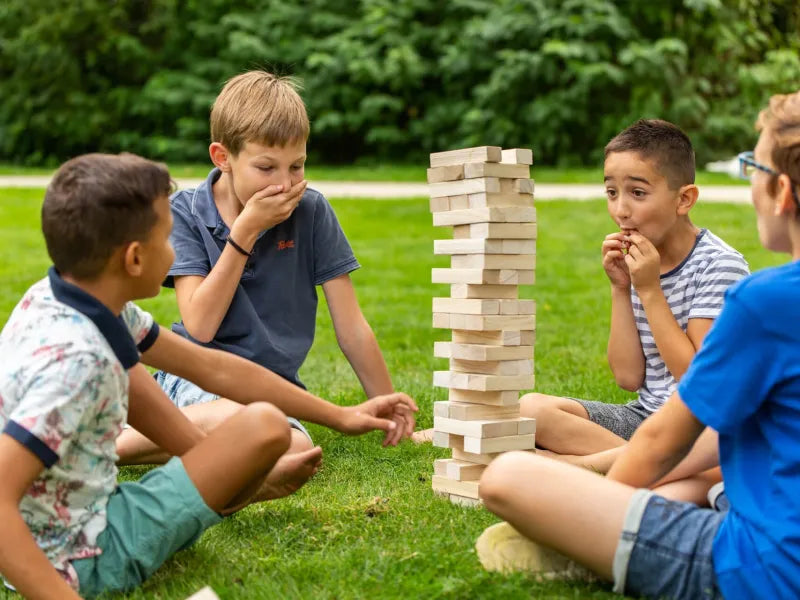Torre Equilibrio In Legno 60 Pezzi