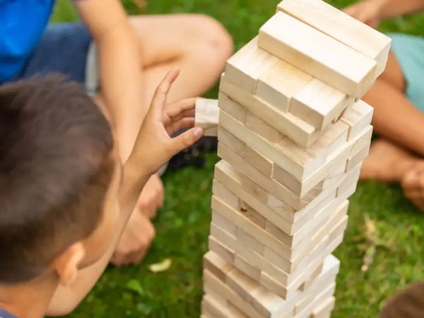 Torre Equilibrio In Legno 60 Pezzi