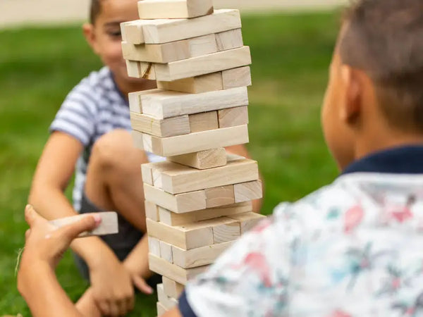 Torre Equilibrio In Legno 60 Pezzi