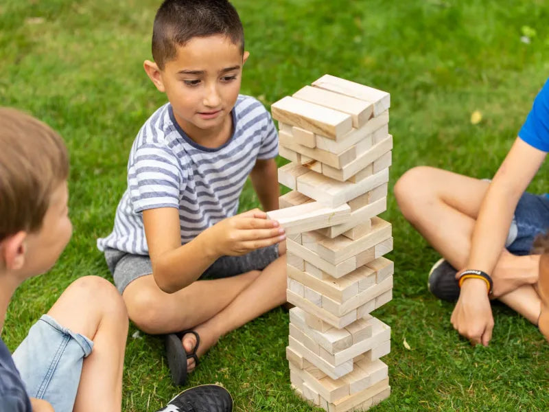 Torre Equilibrio In Legno 60 Pezzi