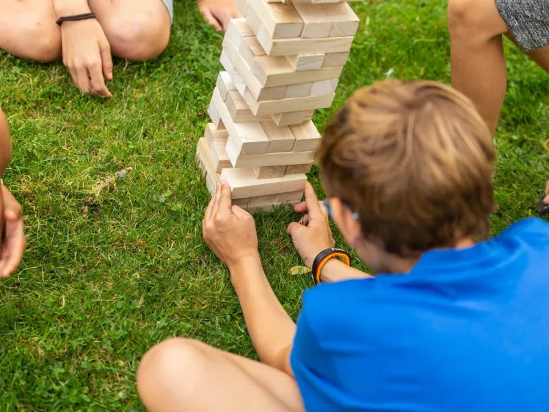 Torre Equilibrio In Legno 60 Pezzi