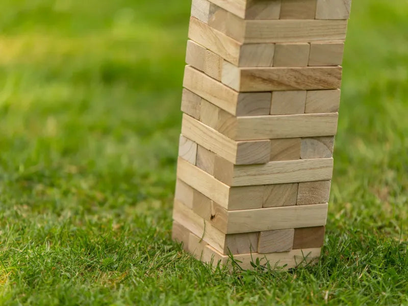 Torre Equilibrio In Legno 60 Pezzi