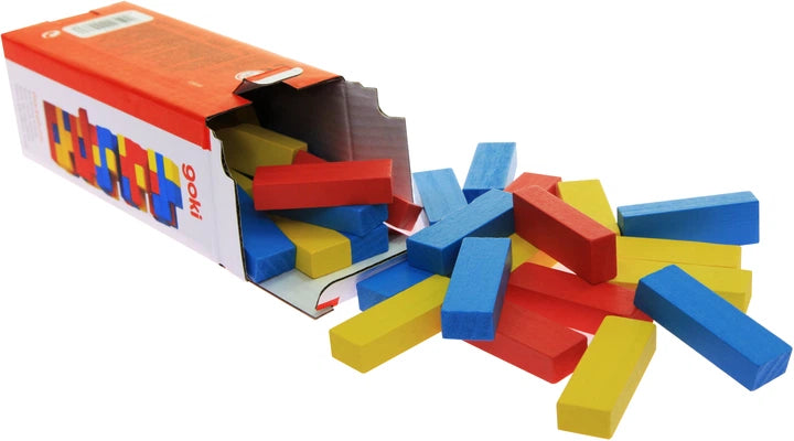 Gioco Equilibrio Torre In Legno Colorato
