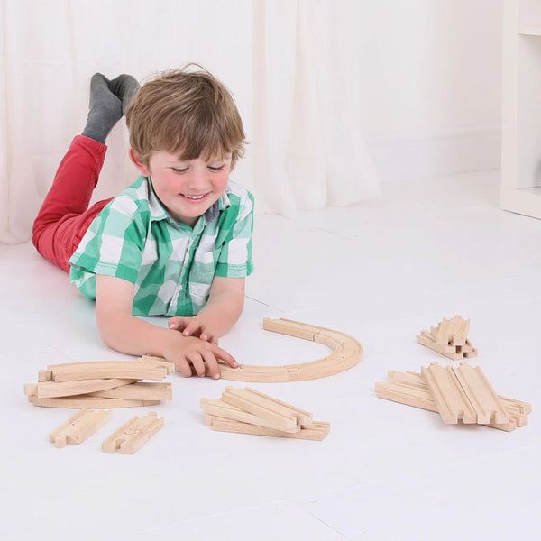 Treno-Go - Set Rettilinei E Curve Assortiti