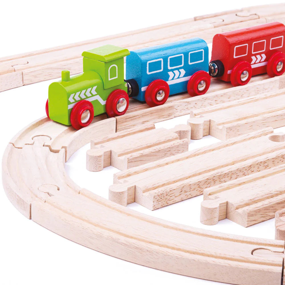 Treno-Go - Set Rettilinei E Curve Assortiti