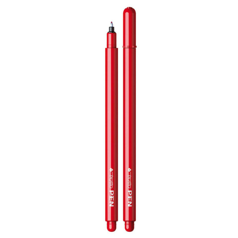 Penne Feltro Tratto Pen Confezione 12 Colori Assortiti