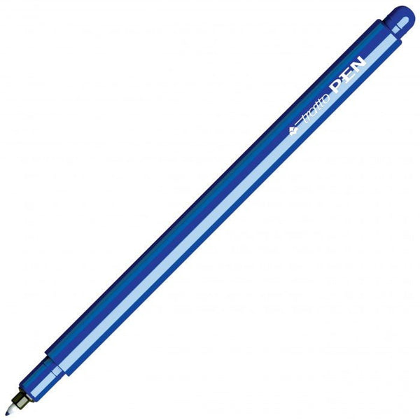 Penne Feltro Tratto Pen Blu