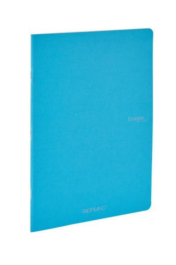 QUADERNO ECOQUA A4 GR.90 5MM TURCHESE