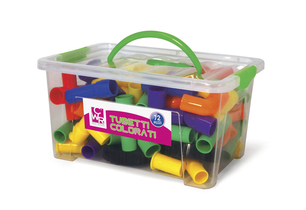 Tubetti Colorati - Bauletto 72 Pezzi Immagine secondaria del prodotto
