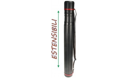 TUBO PORTADISEGNO ESTENSIBILE DA CM.62 A CM.102 Immagine secondaria del prodotto