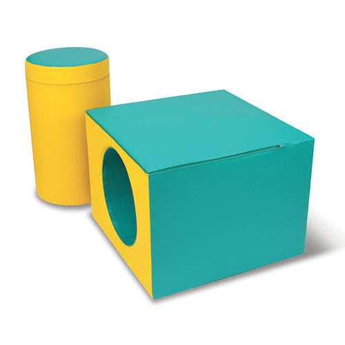 Nuvola - Tunnel Cm. 60X60X45 H + Cilindro