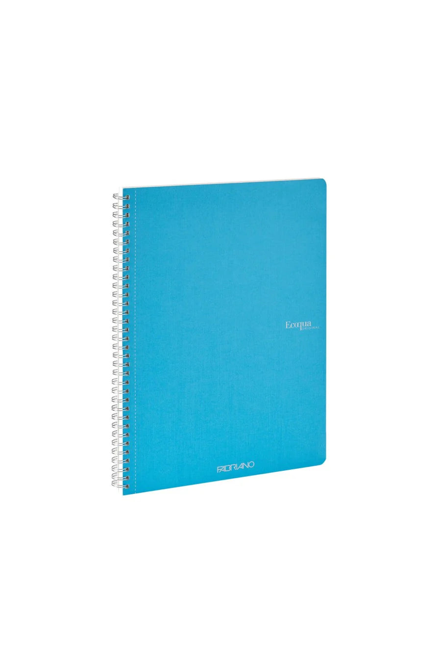 QUADERNO C/SPIRALE A4 ECOQUA QUADRETT. 0.5MM TURCHESE