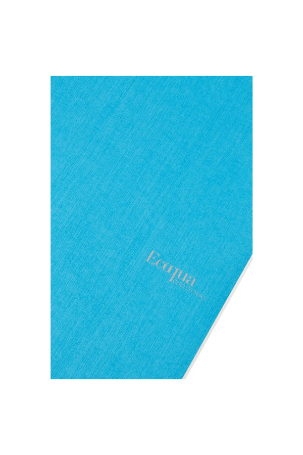 QUADERNO C/SPIRALE A4 ECOQUA QUADRETT. 0.5MM TURCHESE
