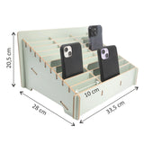 STRUTTURA PER TELEFONI CON 30 SCOMPARTI