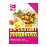 CESTINI IN CARTONE DA ASSEMBLARE - CONF. 24 PZ.
