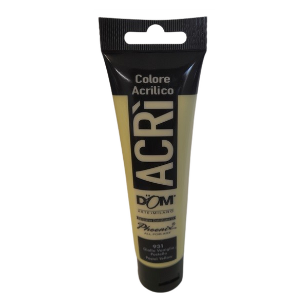 ACRILICO TUBO ML. 100 - SET 5 TUBI COLORI PASTELLO
