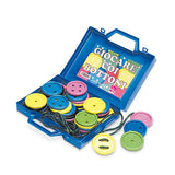 Bottoni - Valigetta 48 Pezzi Colori Assortiti + 6 Metri