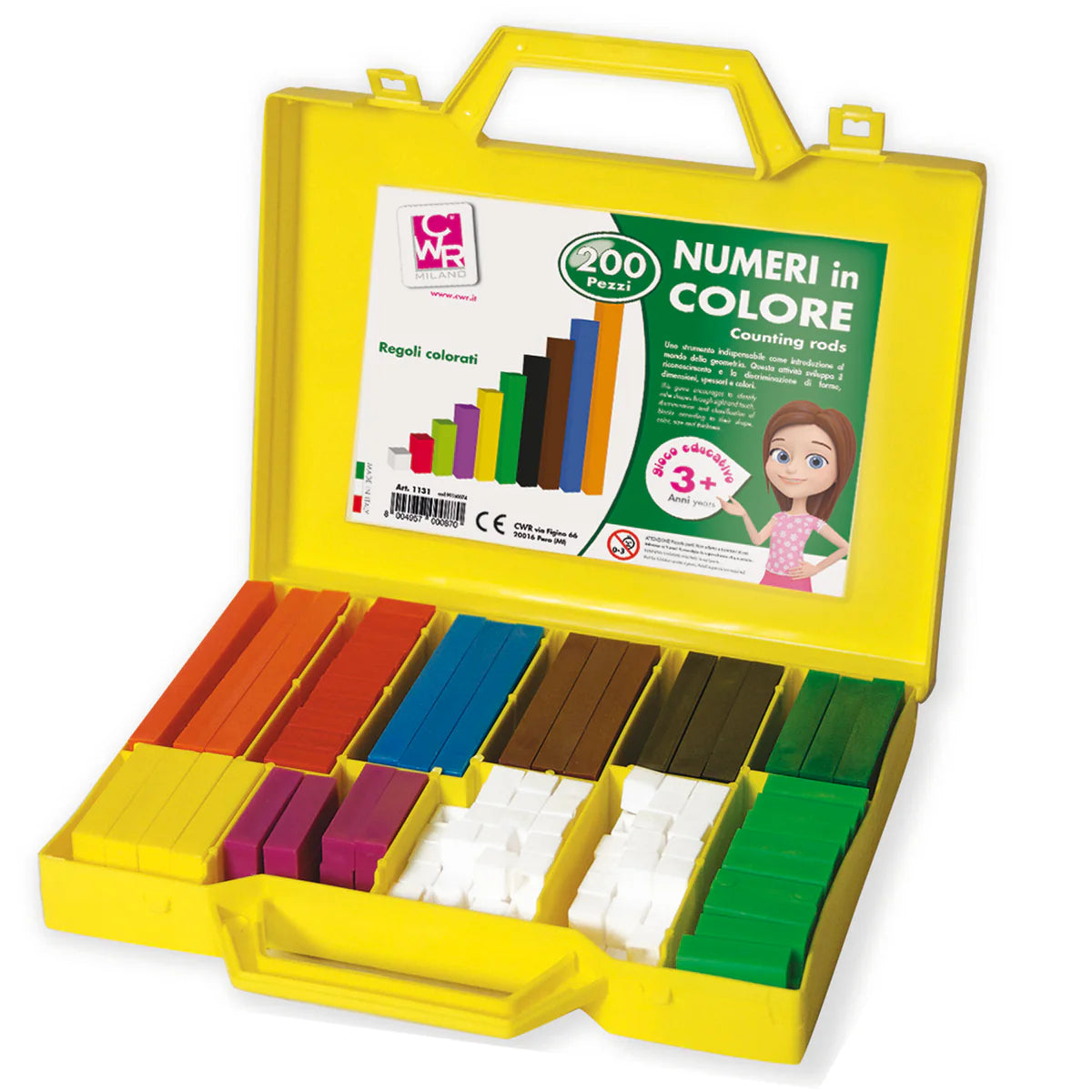NUMERI IN COLORE - VALIGETTA PZ. 200