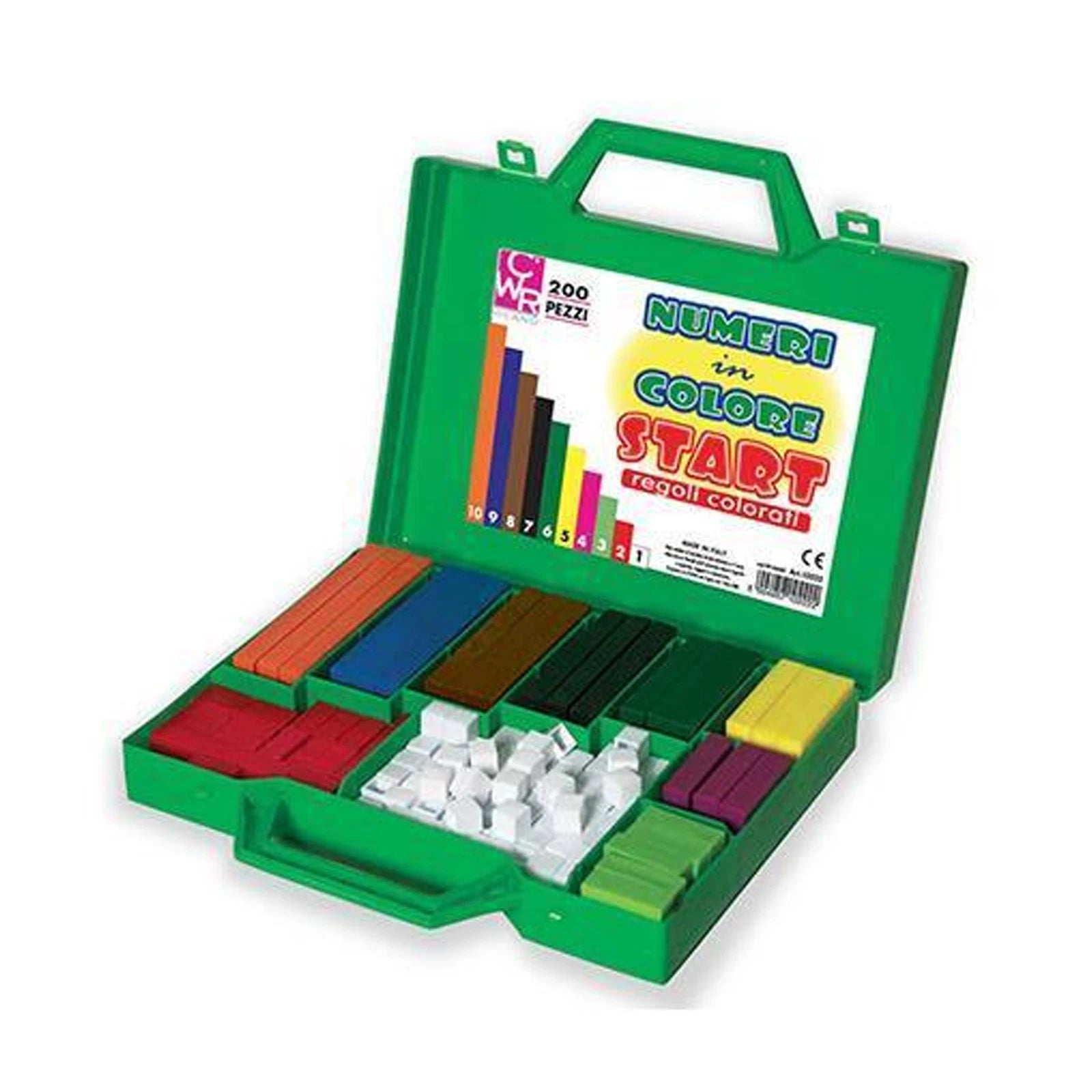 NUMERI IN COLORE START- VALIGETTA 200 PZ.