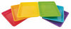 Piatti Rettangolari Cm 24X13X1,5 - 6 Pezzi Colori Assortiti
