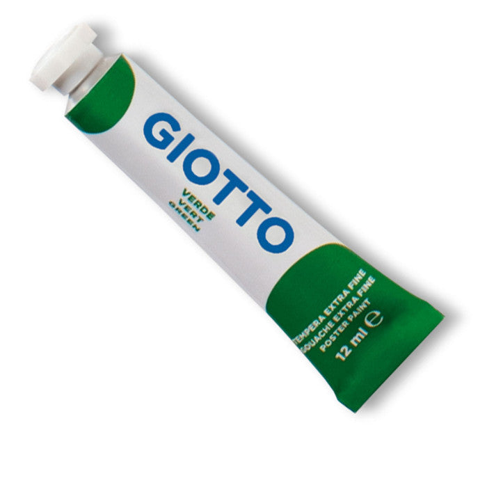TEMPERA TUBETTO ML.12 GIOTTO VERDE
