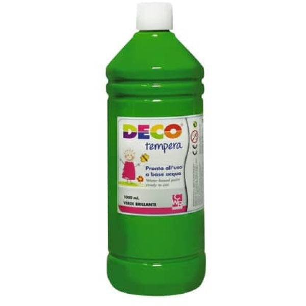 TEMPERA - FLACONE ML.1000 - VERDE BRILLANTE Immagine principale del prodotto