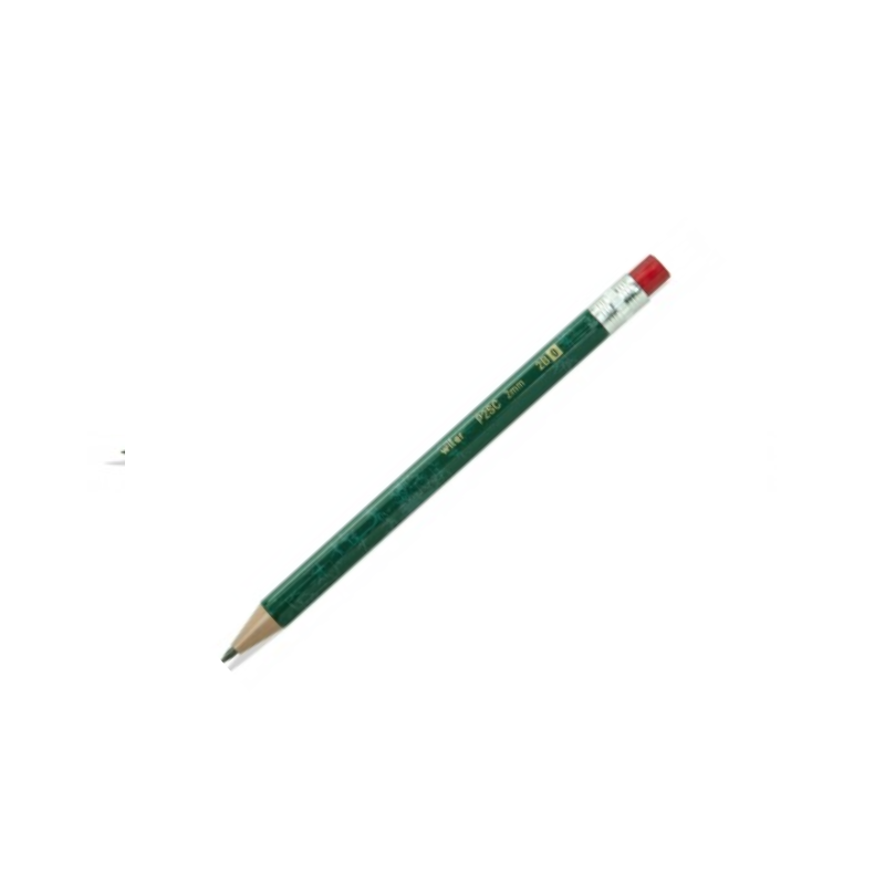 PORTAMINE A SCATTO 2MM WILER FUSTO VERDE