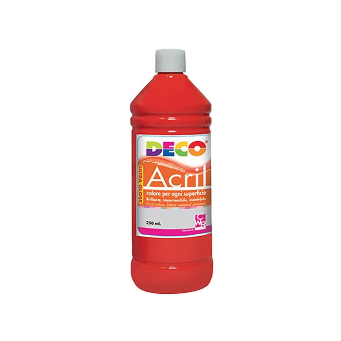 ACRILICO DECO ML.250 - VERMIGLIO Immagine principale del prodotto