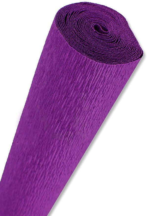 CARTA CRESPA GR.180 - ROTOLO CM.50X250 - VIOLA