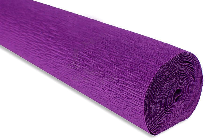 CARTA CRESPA GR.180 - ROTOLO CM.50X250 - VIOLA