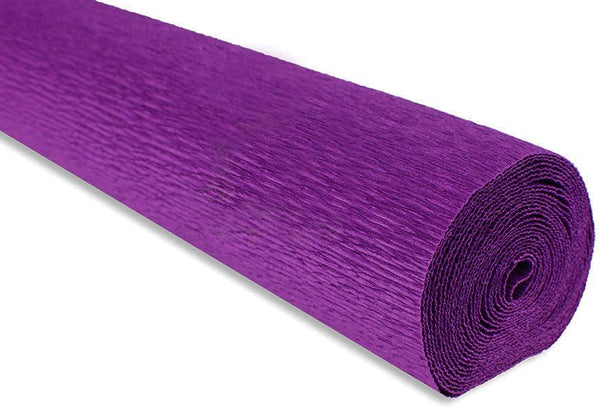 CARTA CRESPA GR.180 - ROTOLO CM.50X250 - VIOLA