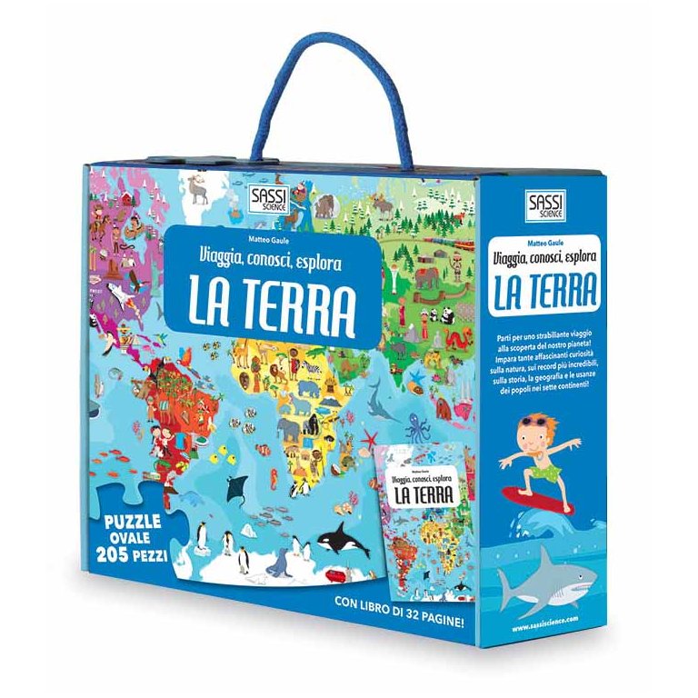 Viaggia, Conosci, Esplora - La Terra Immagine principale del prodotto