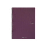 QUADERNO C/SPIRALE ECOQUA A5 1RIG CARTONATO VINO