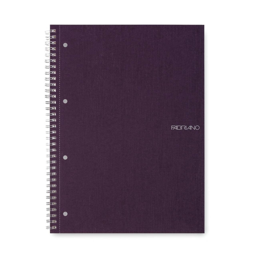 QUADERNO ECOQUA FABRIANO SP.1R.COPERTINA VINO