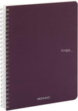 QUADERNO C/SPIRALE ECOQUA A5 1RIG CARTONATO VINO