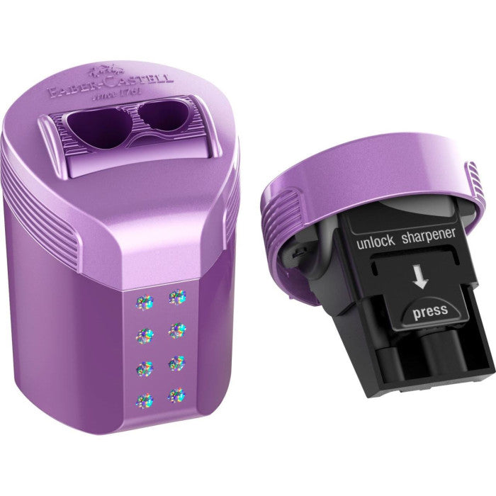 TEMPERAMATITE 2 FORI FABER CASTELL ROLLON LILLA Immagine secondaria del prodotto