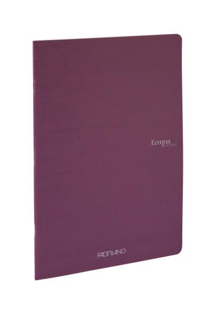 QUADERNO ECOQUA A4 GR.90 1 RIGO VINO