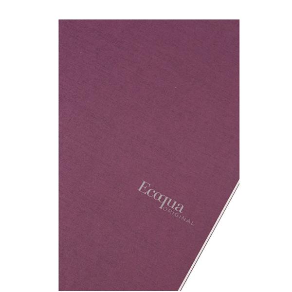 QUADERNO ECOQUA A4 GR.90 1 RIGO VINO