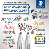 MARKER LAVAGNA PUNTA TONDA LUMOCOLOR STAEDTLER VERDE