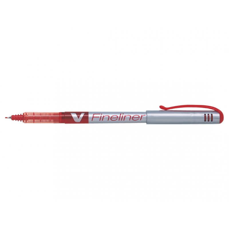 PILOT V FINELINER ROSSO