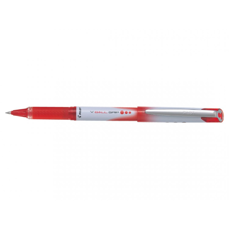 PILOT  V BALL GRIP 0.5  ROSSO