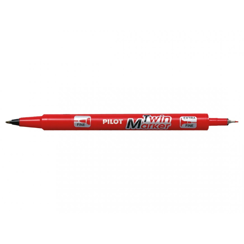 MARKER PILOT TWIN MARKER ROSSO