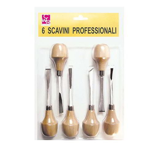 SCAVINI PROFESSIONALI - SET 6 PZ.