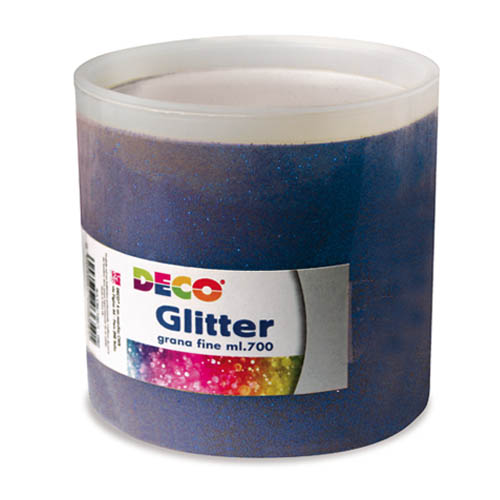 BRILLANINI GLITTER GRANA FINE BLU ML.700